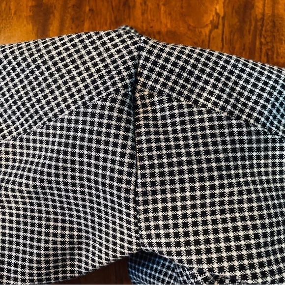 Nine West XXLL Bootcut Black White Wide Elastic Waistband Pull On Knit Pants - Picture 8 of 10